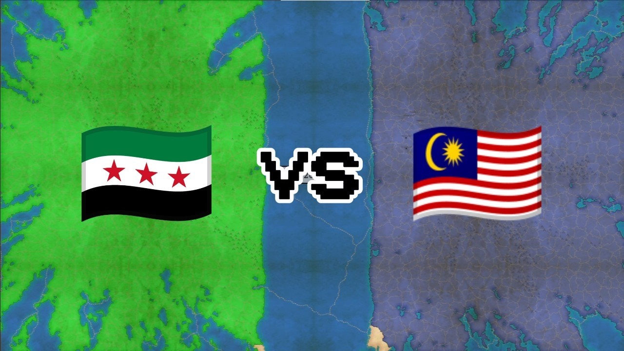 Syria vs Malaysia | E165 | Fantasy Map Simulator Timelapse | AI Battle Brackets