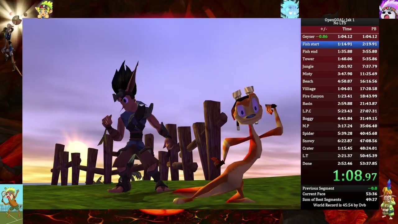 OpenGOAL Jak 1 no LTS speedrun - 