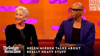 Helen Mirren Talks About Really Heavy Stuff | The Graham Norton Show | October 4, 11pm | BBC America