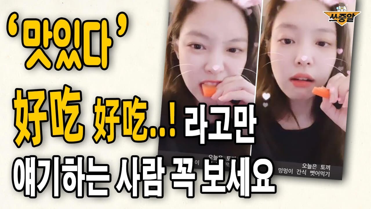 중국어로 맛 표현할 때 '好吃'이라고만 하는 분에게 100% 도움되는 영상