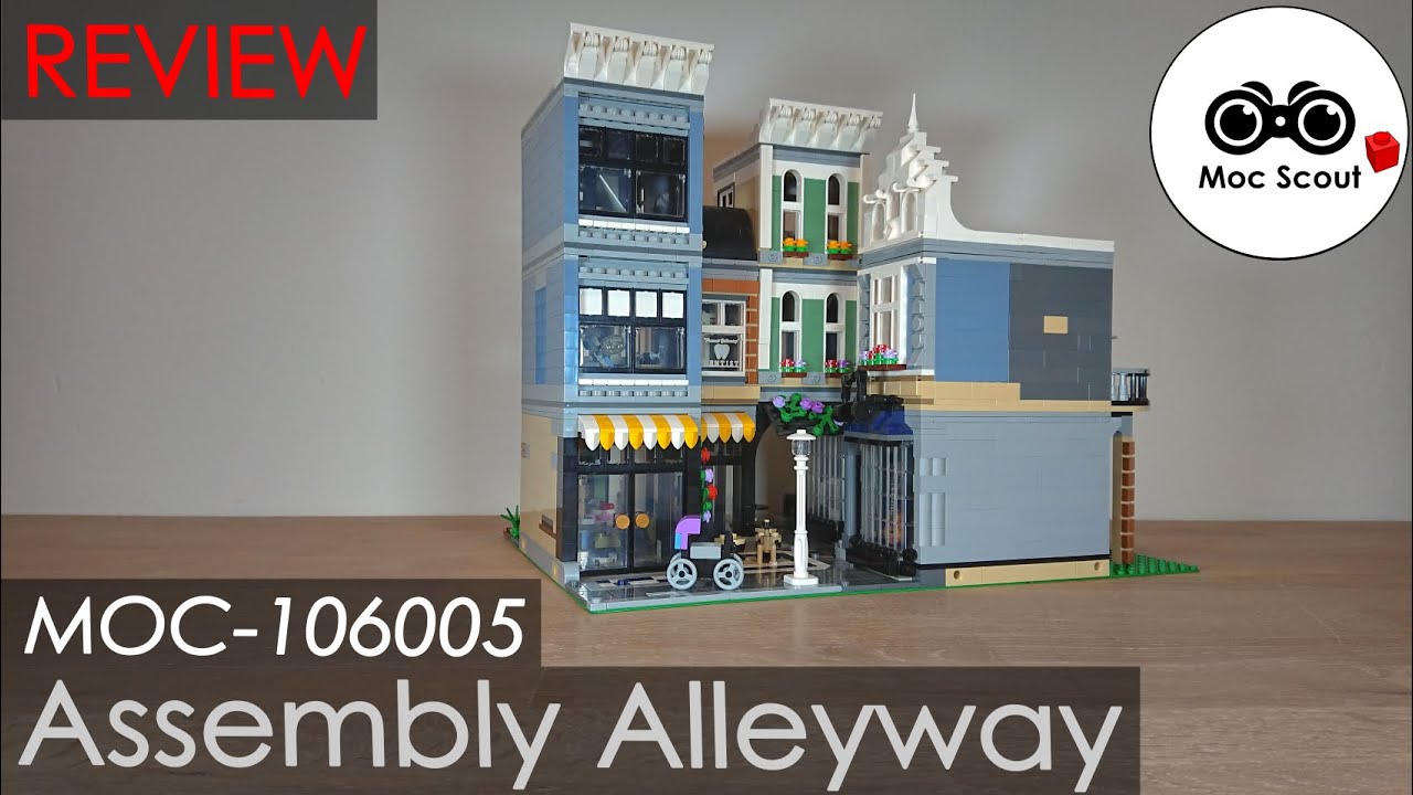 Umgekehrte Ecke!  - MOC-106005 [Review] - "Assembly Alleyway" (2022)