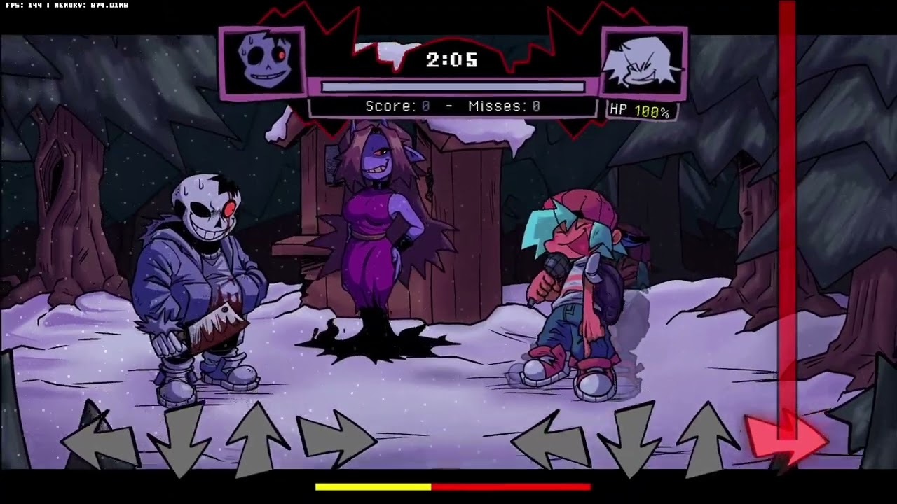 [FNF] Blood N Bones V2 (GAMEPLAY TEASER)