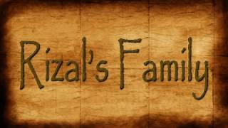 RIZAL FAMILY