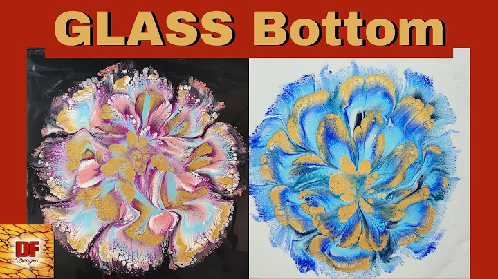 GLASS Bottom Reverse Dip Flowers | Beginners Tutor...
