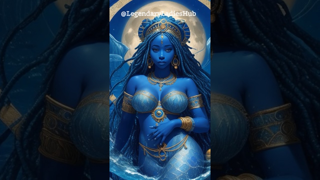 Yemaya, the Mother Goddess of the Ocean 🌊 in Yoruba Religion #africanmythology