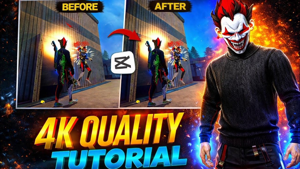 AJAS GAMING 4K Quality Tutorial IQOO 13 🔥 Ultra HD Free Fire gameplay😍 ...