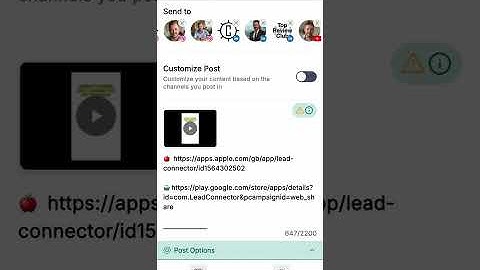 Post 1 video to multiple platforms at once!
