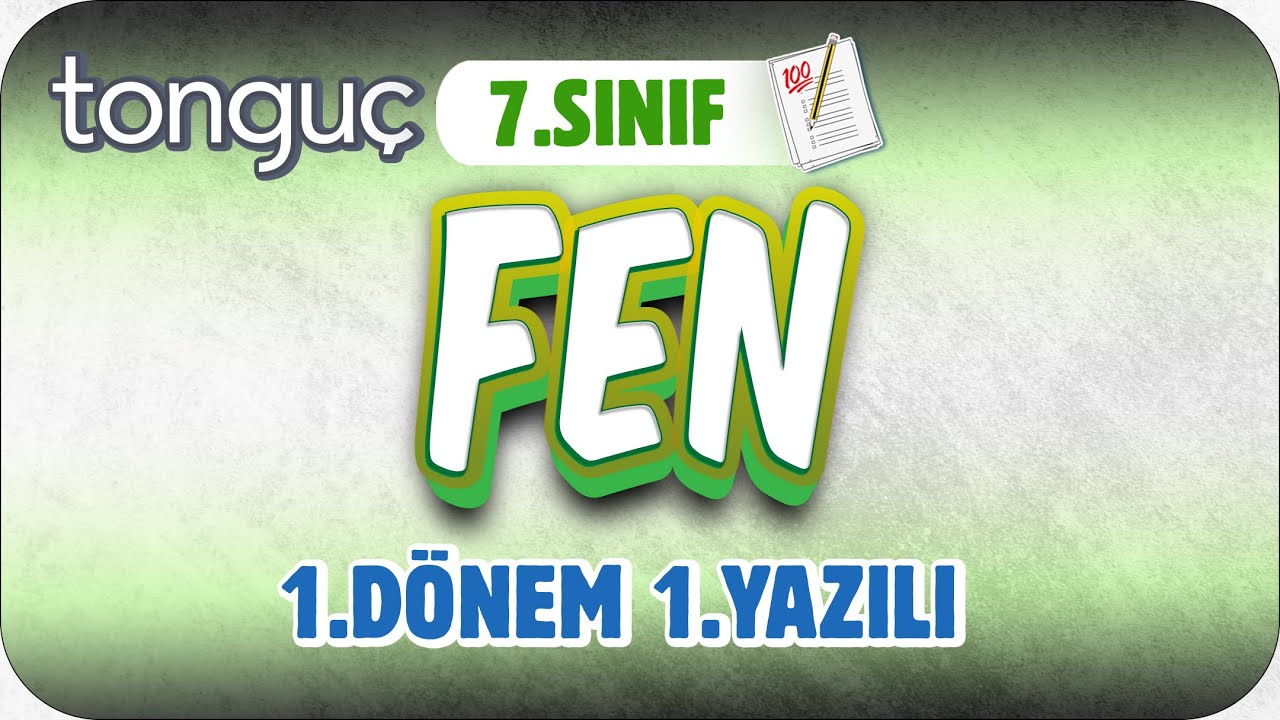 7.Sınıf Fen 1.Dönem 1.Yazılıya Hazırlık 📝 