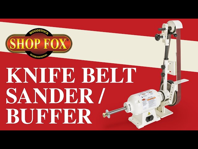 Shop Fox Knife Belt Sander/Buffer W1843 - The Home Depot