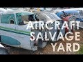 An Aircraft Salvage Yard in North Texas