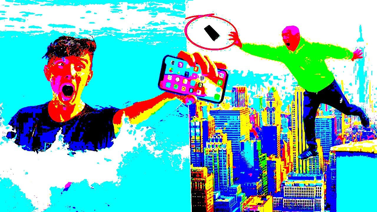 Morgz Catch Your Phone Challenge but its Earrape