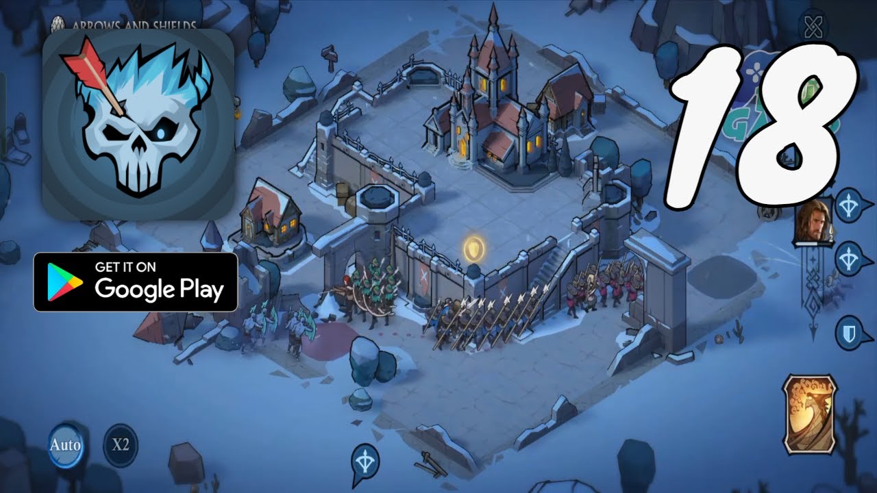 Age of Frostfall Gameplay Walkthrough Part 18 - ARROWS AND SHIELDS (Android)