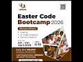 11 DAYS TO GO! 🚀🔥The countdown has begun for our Easter Code Bootcamp 2026!