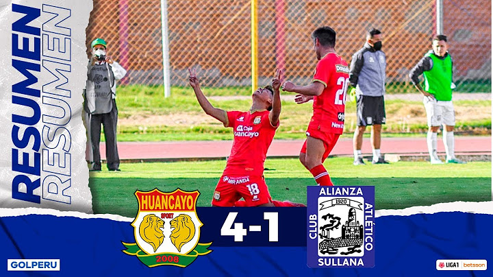 Resumen: Sport Huancayo vs Alianza Atlético (4-1) #LIGA1BETSSONXGOLPERU