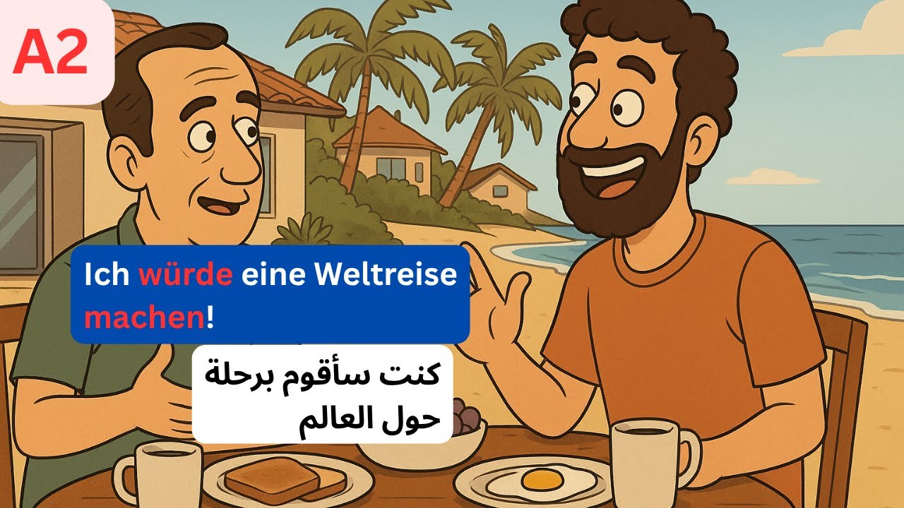 Konjunktiv II في المحادثة | شرح قواعد