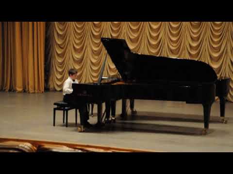 Шопен. Ноктюрн es-dur, op.9 #2. Исп. Дмитрий Феденко (10 лет)