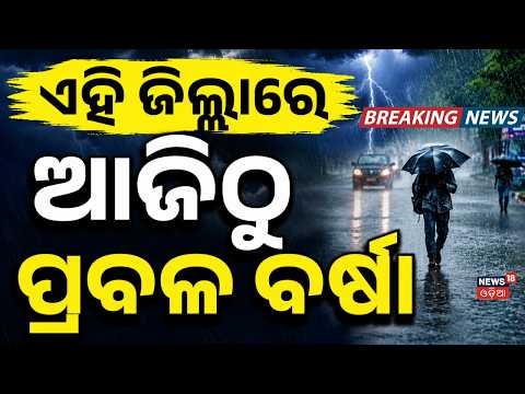 ଏହି ଜିଲ୍ଲାରେ ଆଜିଠୁ ପ୍ରବଳ ବର୍ଷା !Rain Alert | IMD Warning | Weather News | Rain In Odisha | Rain News