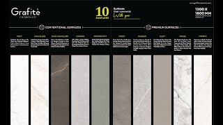 10 Surfaces That Connects With You ... Grafite Ceramics All Series & Surfaces Overview !! screenshot 5