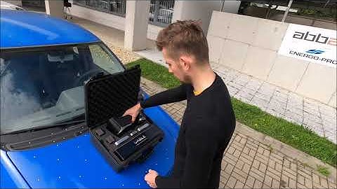 How to scan a car with laser 3D scanner - Fiat Panda scanning with ScanTech KSCAN Magic
