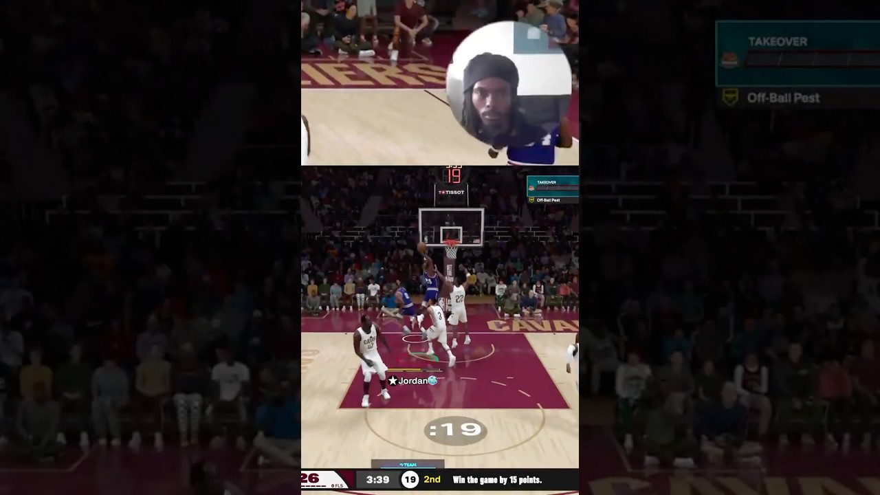 Michael Jordan Poster Dunk !!! #shorts #reels #gaming #basketball #popular