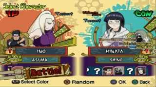 [INTEL HD 4600] PCSX2 - Naruto Shippūden: Ultimate Ninja 5 - Ino x Asuma Vs Hinata x Shino [PC]