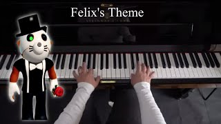 Felix Theme - Piano Tutorial - Piggy Roblox