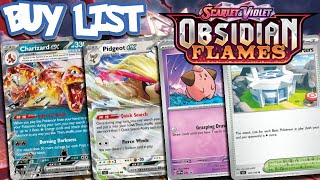 Pokemon TCG Obsidian Flames Competitive Buy List