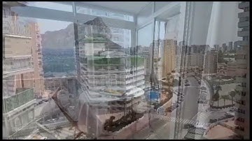 Fantastic flat with open and sea views, very close to the beach La Fossa/Levante in Calpe.  AP0457
