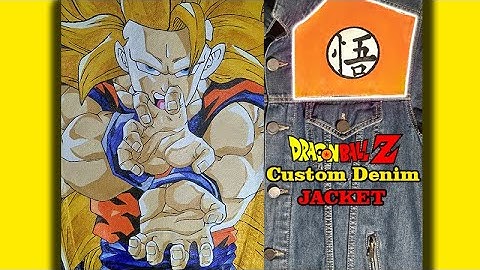 Custom DragonBallZ Jacket !! By MOHAMMAD SAMEER !! INDIA