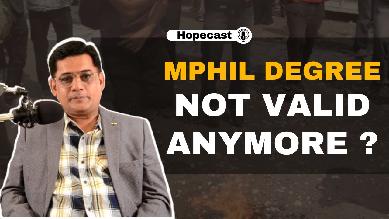 SHOCKING TRUTH: MPhil Degree Useless? The Real Reason Why It's Not Valid Anymore! | Hope Consultants