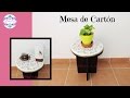 Mesa de Cartón DIY Muebles de cartón