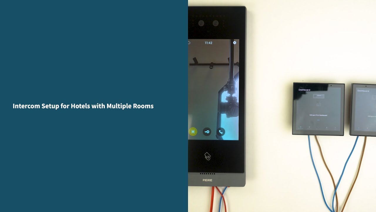 PIERRE Academy: How to Set Up an Intercom System for a Hotel with Multiple Rooms