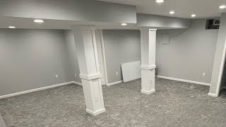 DIY - Farmhouse Style Basement Support Column Install