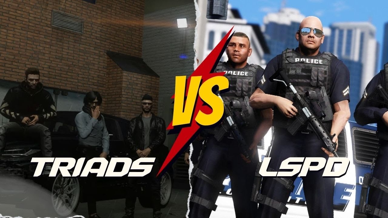 TRIADS vs LSPD | Tony's Revenge | The Legends Roleplay | #tlrp #triads