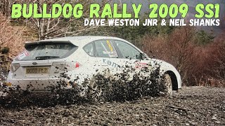 2009 Bulldog Rally SS1 In Car Footage - Dave Weston Jr / Neil Shanks | Ramsport