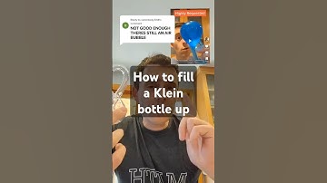 "Filling up" a Klein bottle #math #geometry #topology #kleinbottle