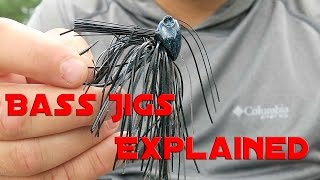 Explaining the Different Types of Bass Fishing Jigs 
