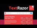TextRazor: The Advanced Text Analysis & Natural Language Processing Tool!
