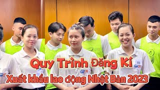 [XKLĐ NHẬT BẢN] hướng dẫn QUY TRÌNH ĐĂNG KÍ đi xuất khẩu lao động Nhật Bản 2023 || Đậu Đậu JP