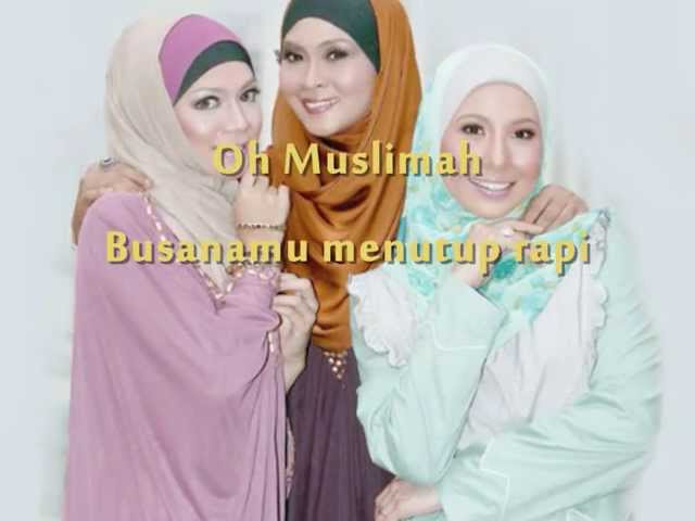 Muslimah-Fitri Widjayanti (Lirik Video) class=