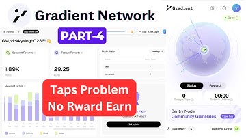 Gradient Airdrop Extension Connectivity Problems Solve || Disconnect Issue Taps 