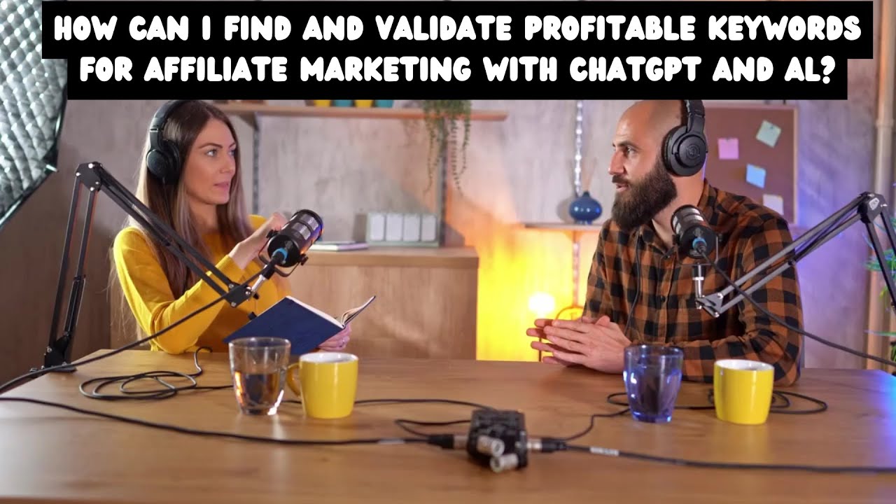How can I find and validate profitable keywords for affiliate marketing with ChatGPT and Al?