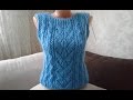 Свитер "Геометрия". Часть 4. Кnit sweater.