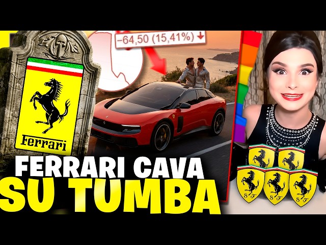 FERRARI COLAPSA: Ferrari lanzó un coche inclusivo y sus acciones SE HUNDEN en la bolsa 💀📉