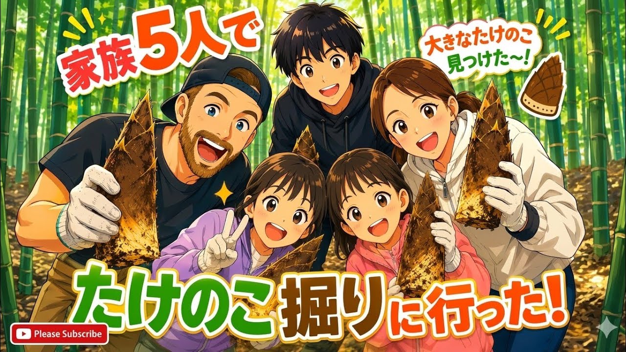 Family Adventure in Japan: Our First Bamboo Shoot Harvest