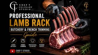 Professional Lamb Rack Butchery &amp; French Trimming Guide | Chef T Studio