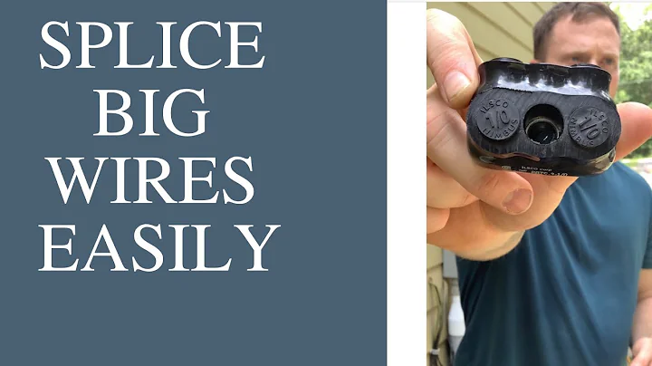 HOW TO SPLICE LARGE WIRES