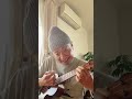 Afternoon Moment – One Note Samba on a Vintage Japanese Ukulele
