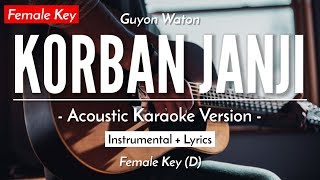 Korban Janji (Karaoke Akustik) - Guyon Waton (Female Key | HQ Audio) screenshot 3