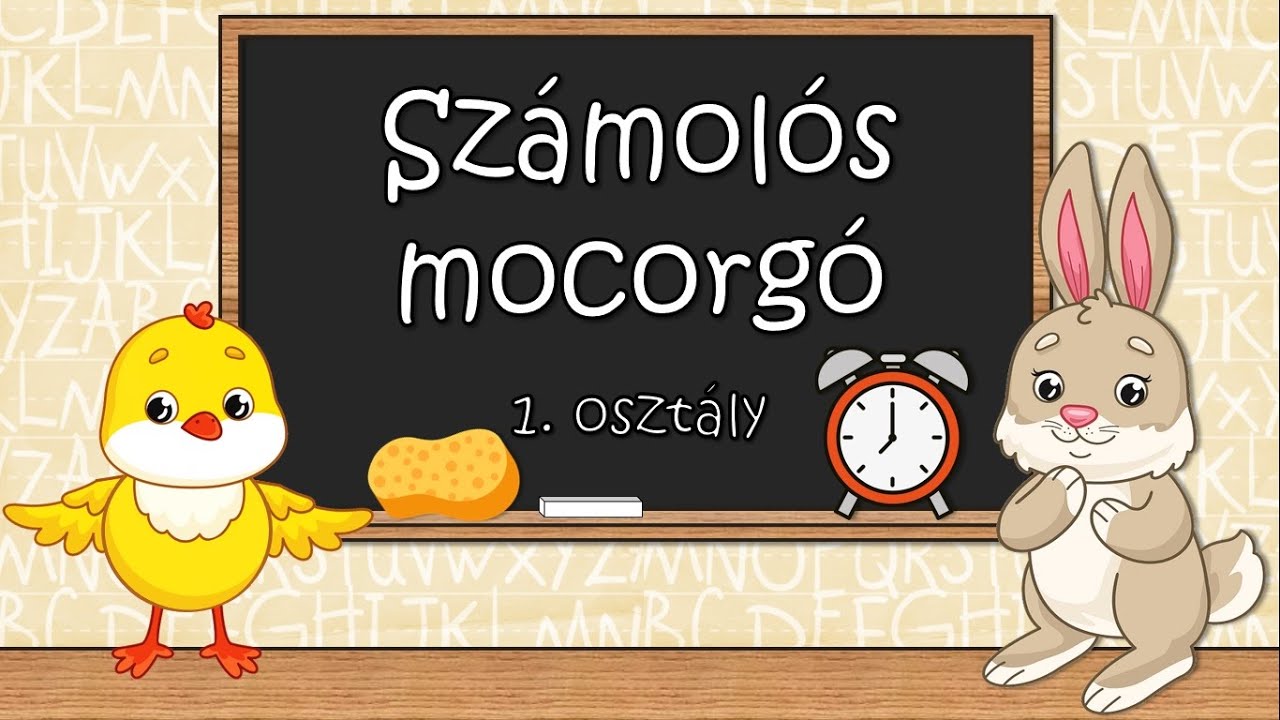 Számolós mocorgó - 1. osztály